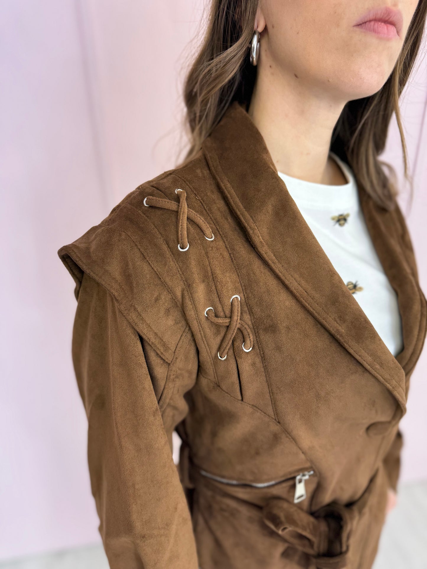 Giacca Nomade in Suede