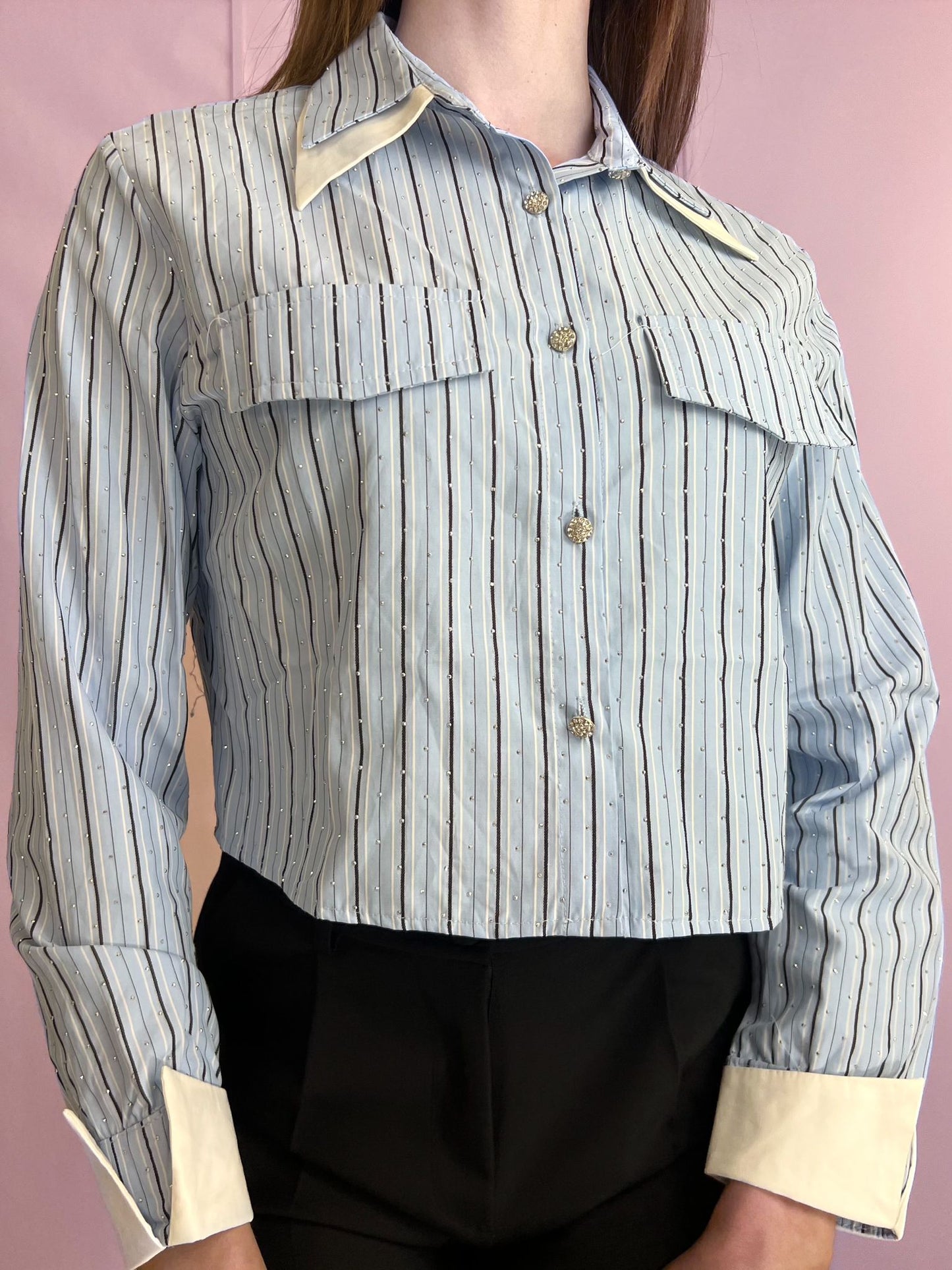 Camicia Illumina strass
