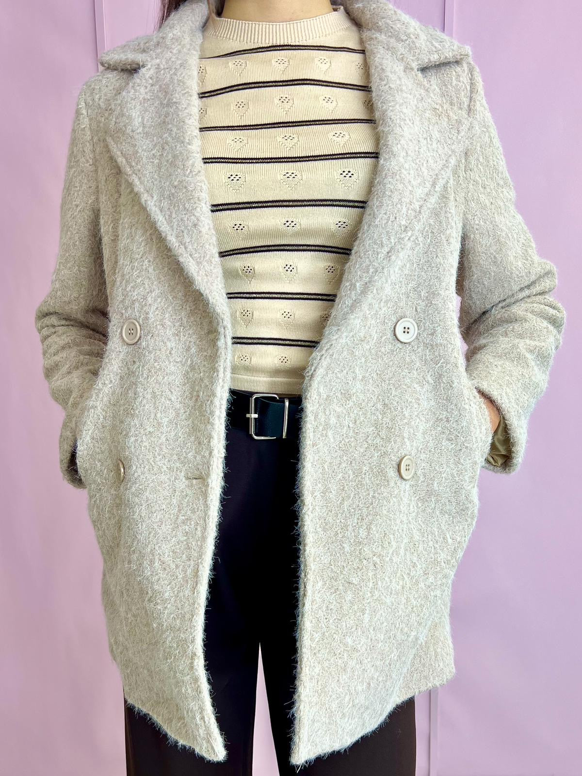 Cappotto Samy panna