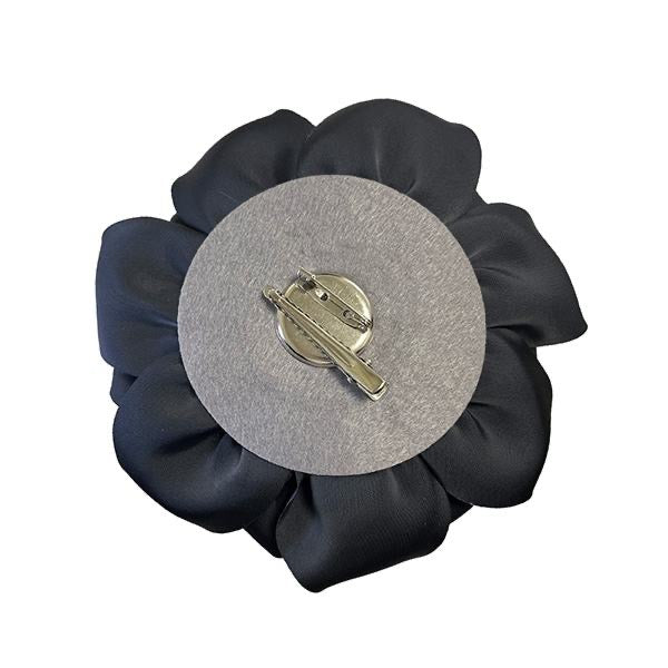Spilla Flower Nera