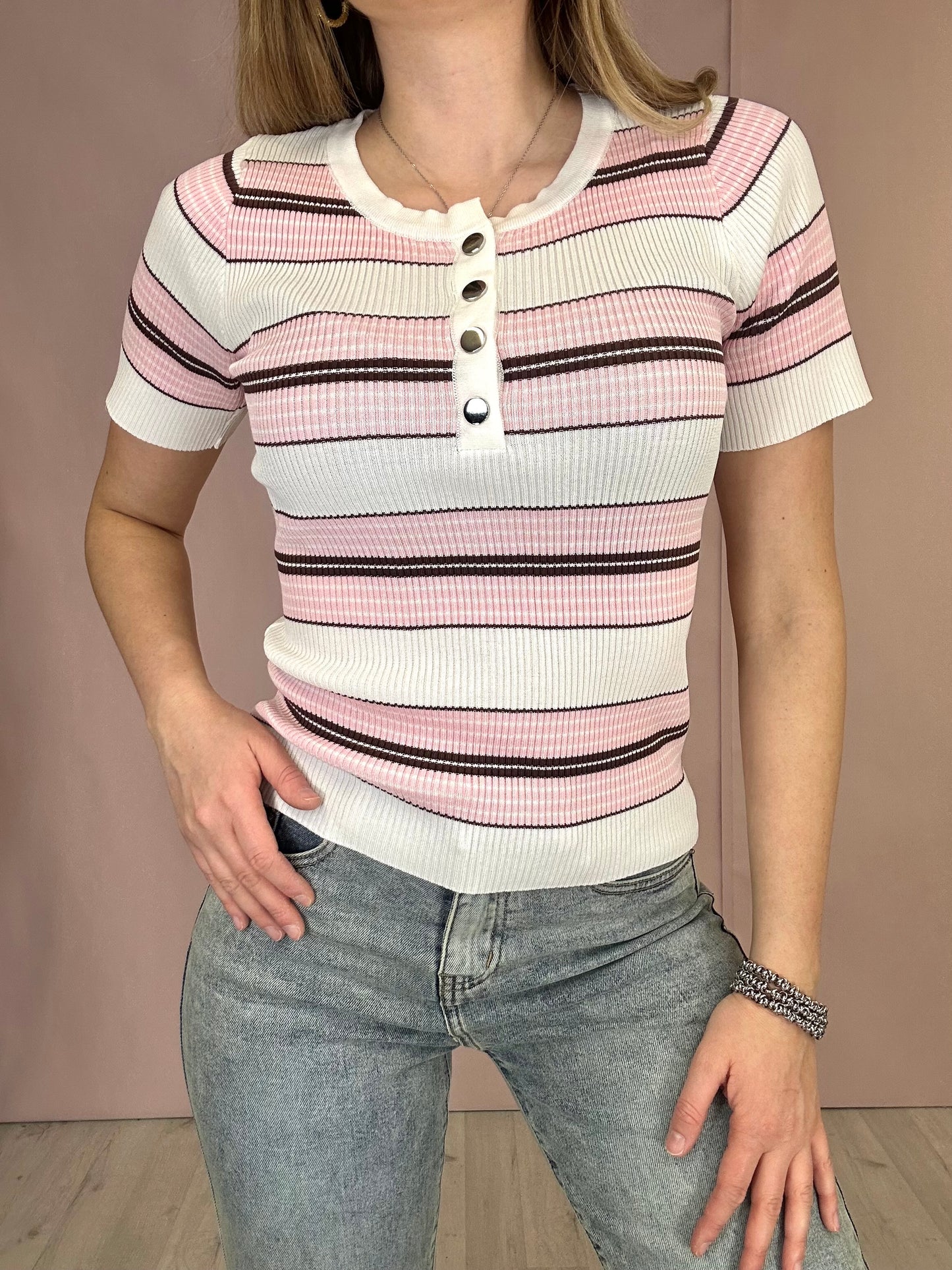 T-Shirt Visky - Rosa