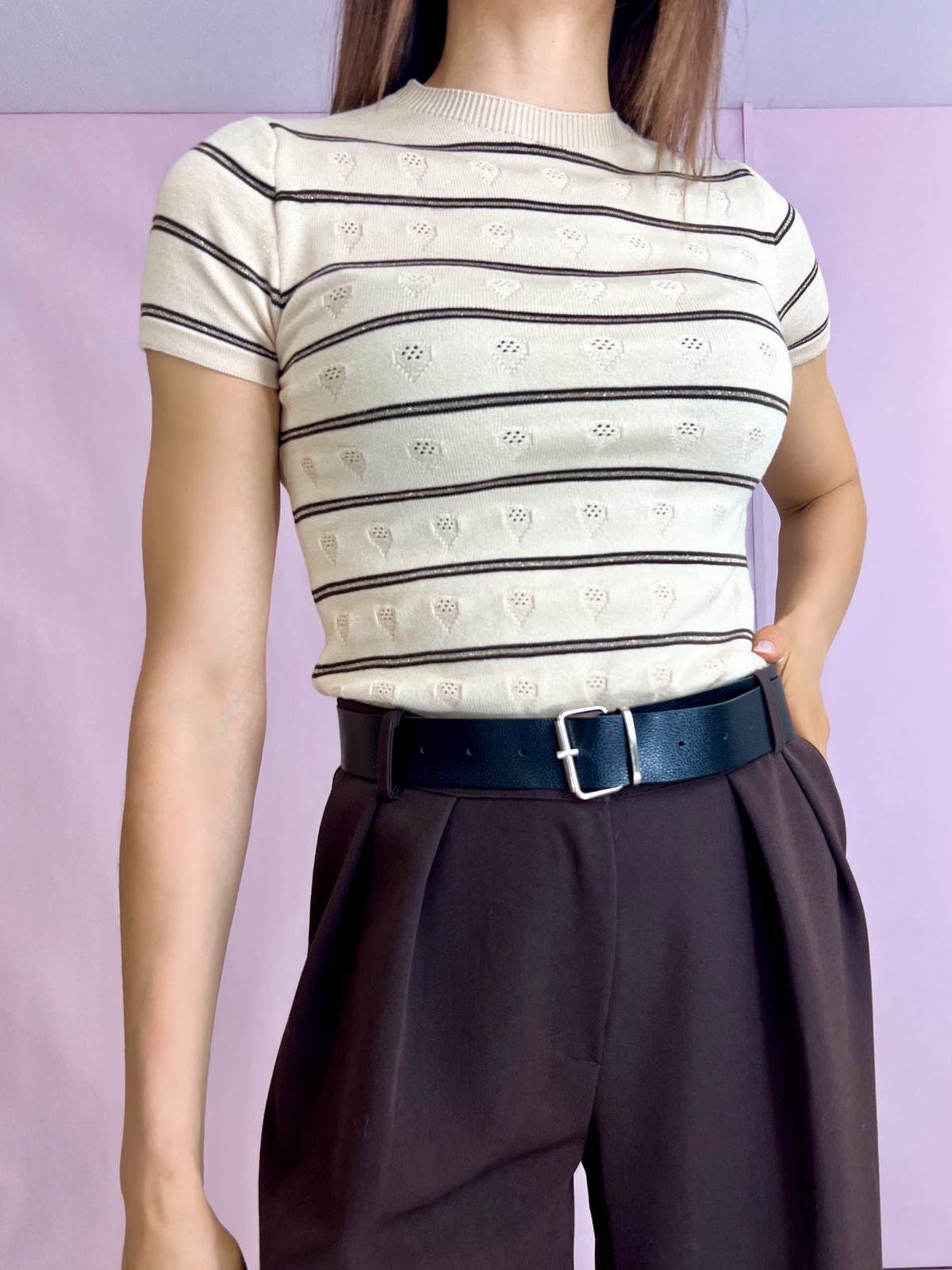 T-shirt maglina righe