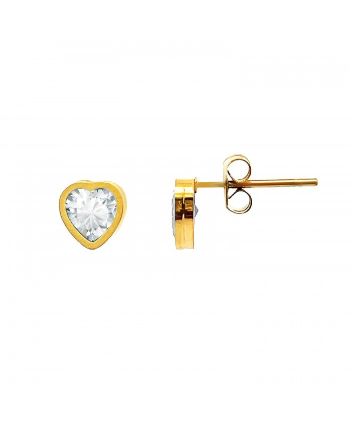 Mini Orecchino Con Cuore