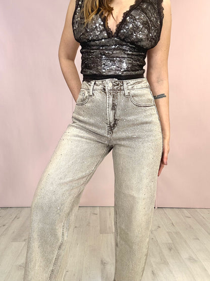 Jeans Crystal Dust