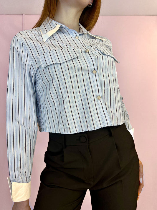 Camicia Illumina strass