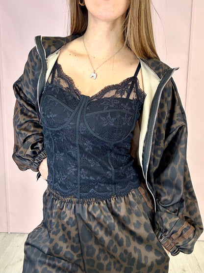 Completo Feline Leopard