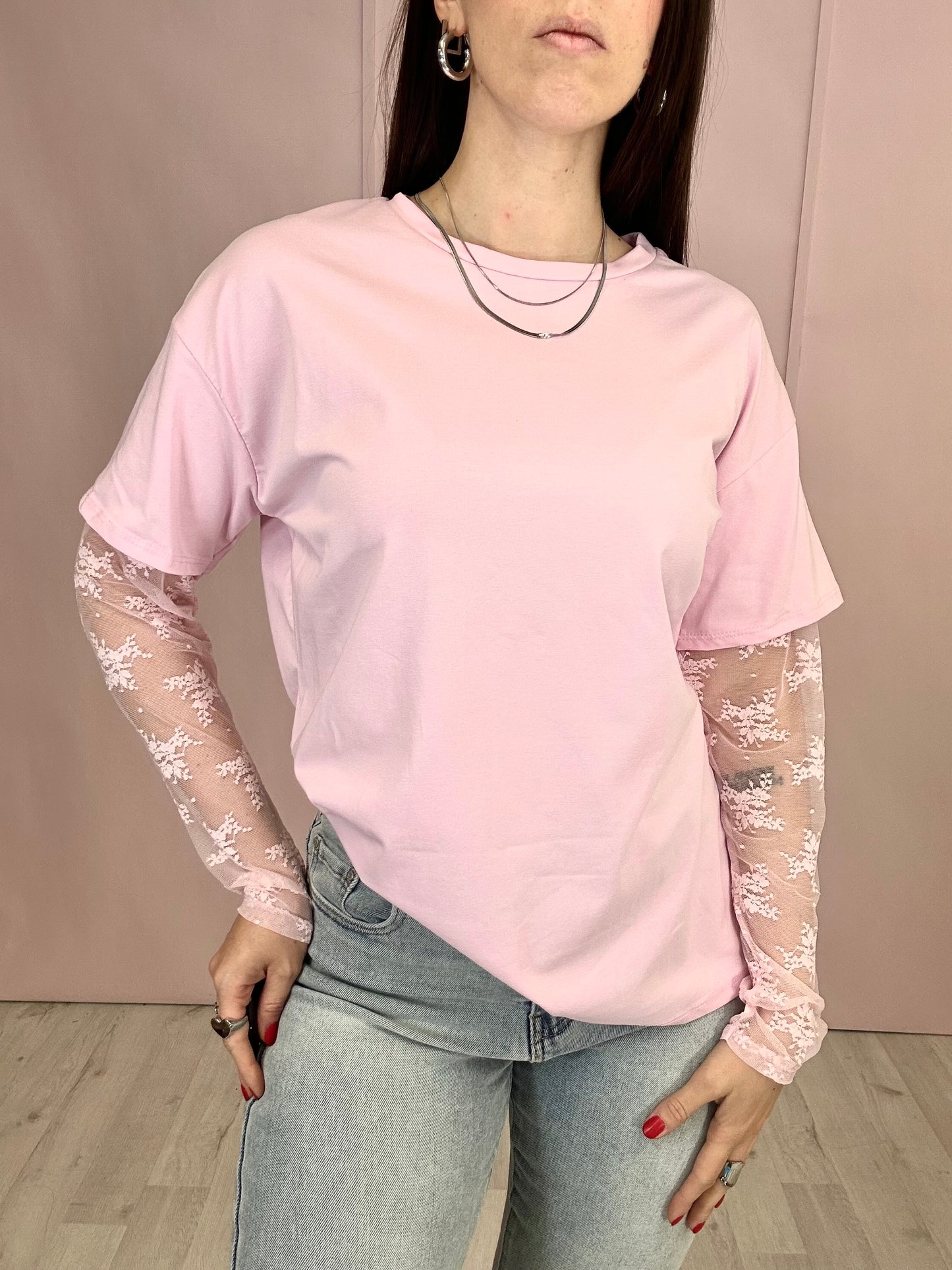 Maglia Khailye - Rosa