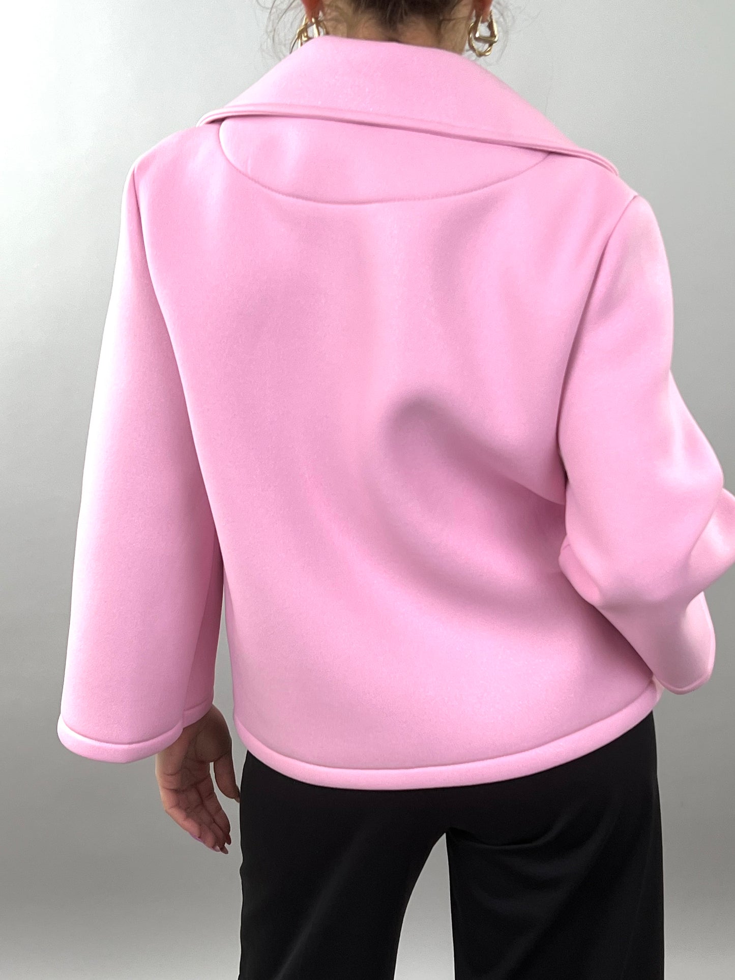 Giacca Pink neoprene