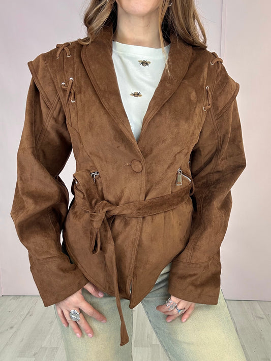 Giacca Nomade in Suede