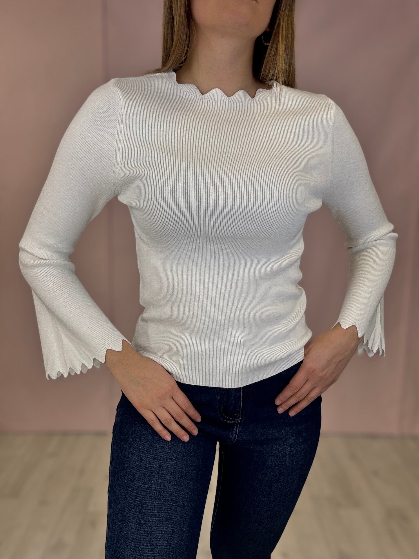 Maglioncino Lea Bianco