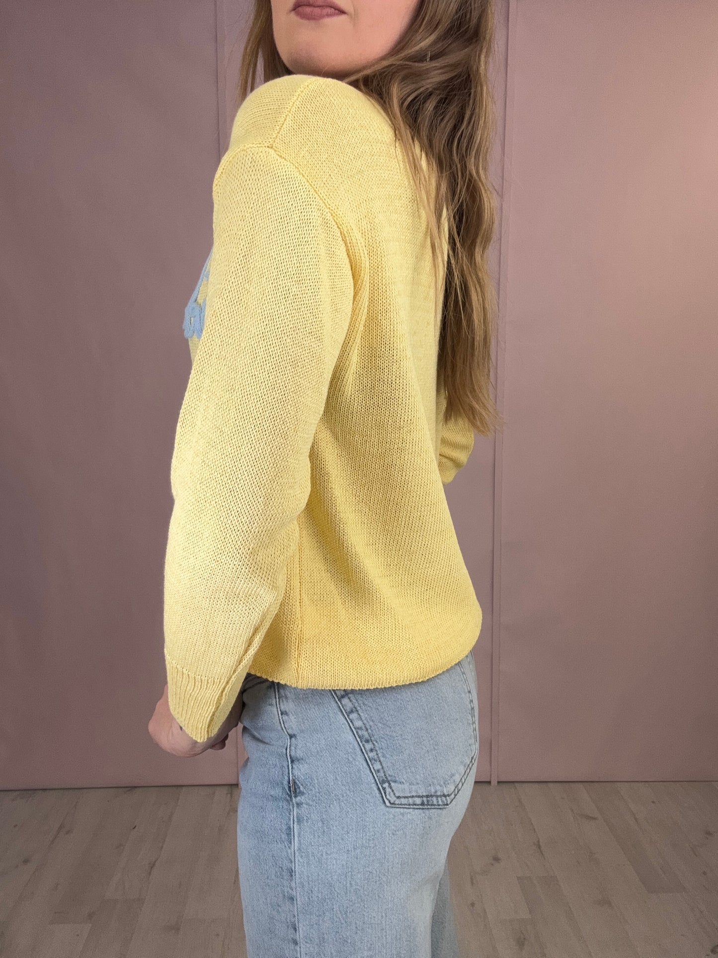 Maglioncino “No Vabbè” Giallo