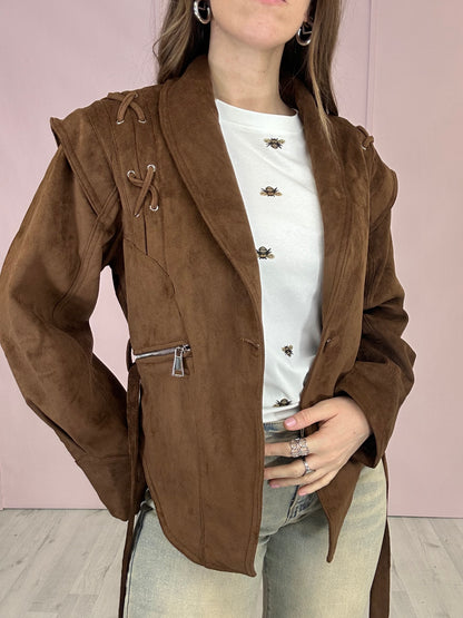Giacca Nomade in Suede
