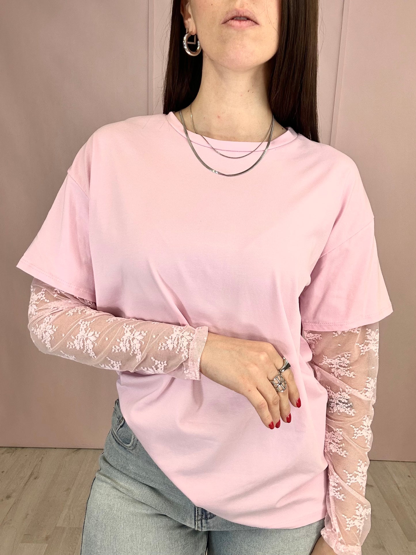 Maglia Khailye - Rosa