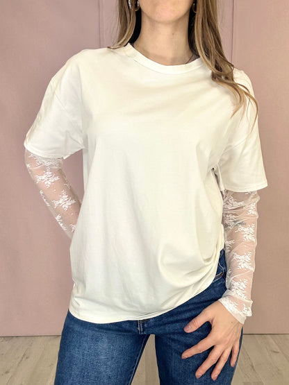 Maglia Khailye - Bianca