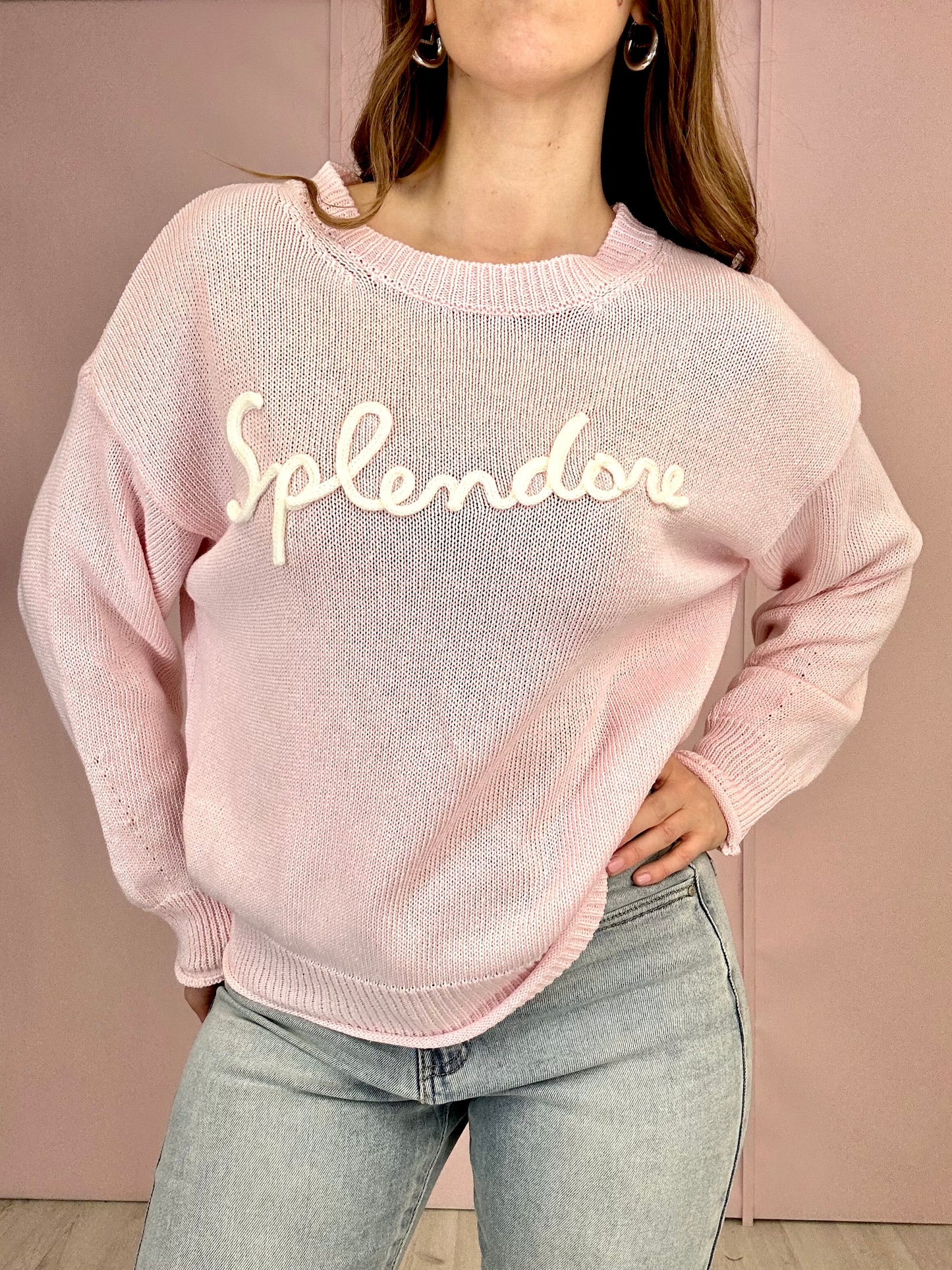 Maglioncino “Candy” Splendore - Rosa