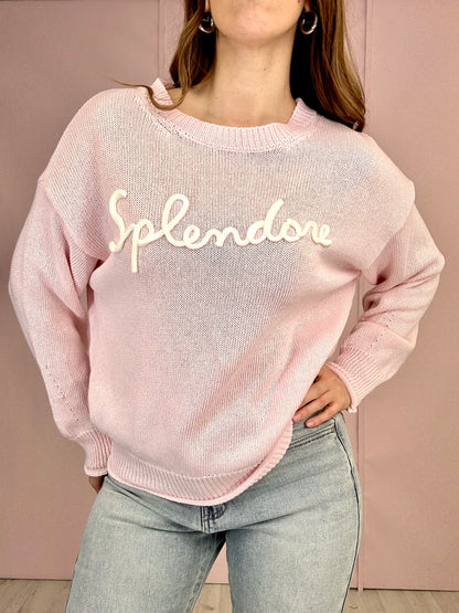 Maglioncino “Candy” Splendore - Rosa