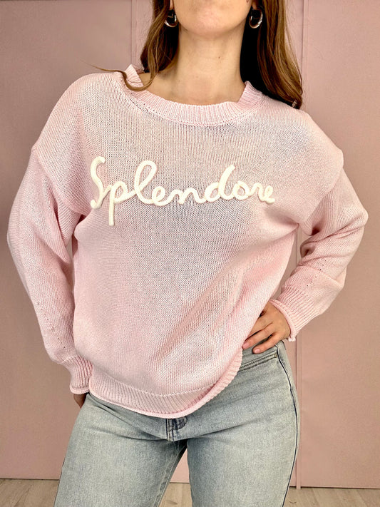 Maglioncino “Candy” Splendore - Rosa