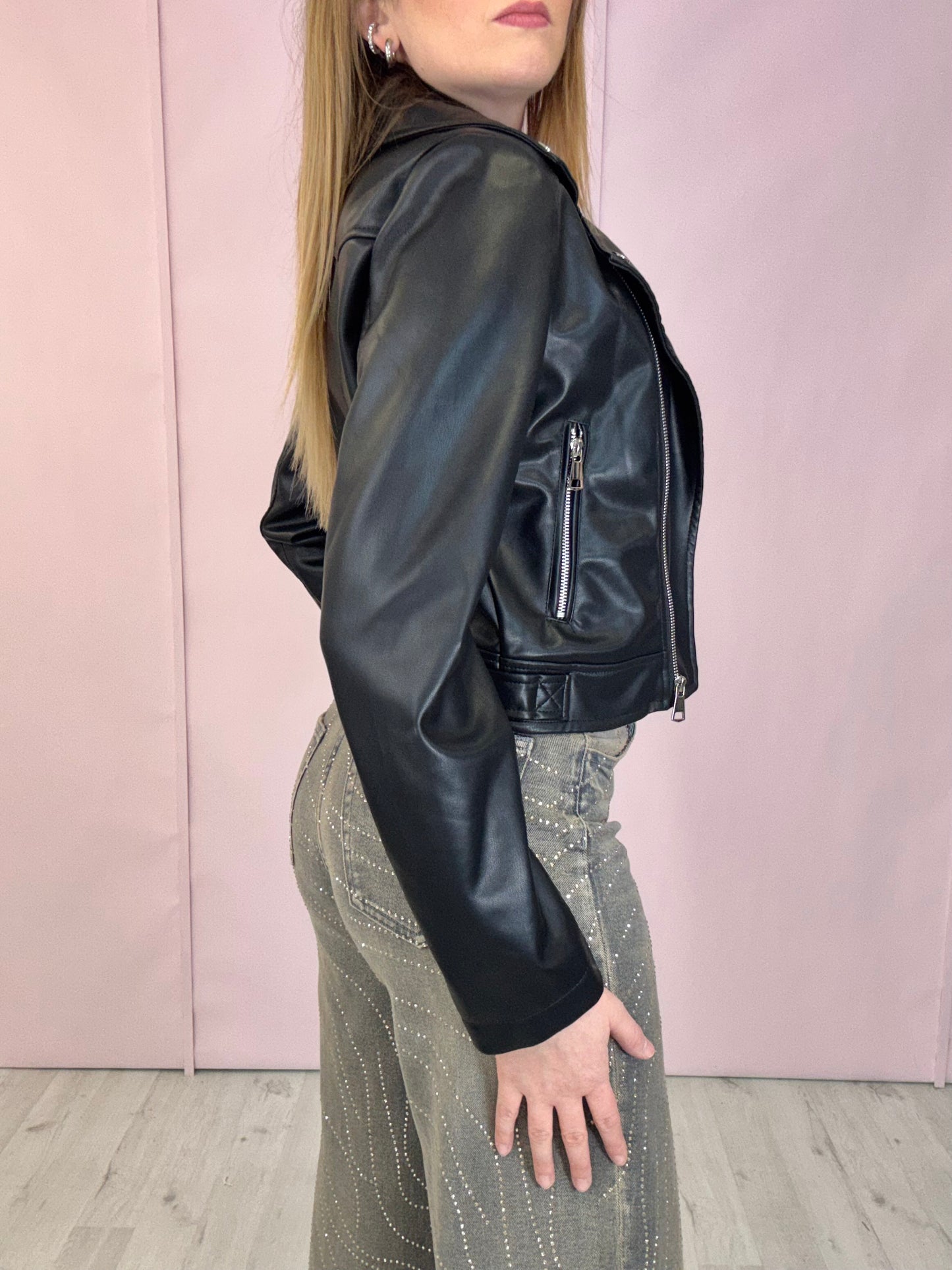 Giacca Rebel Chic Nera