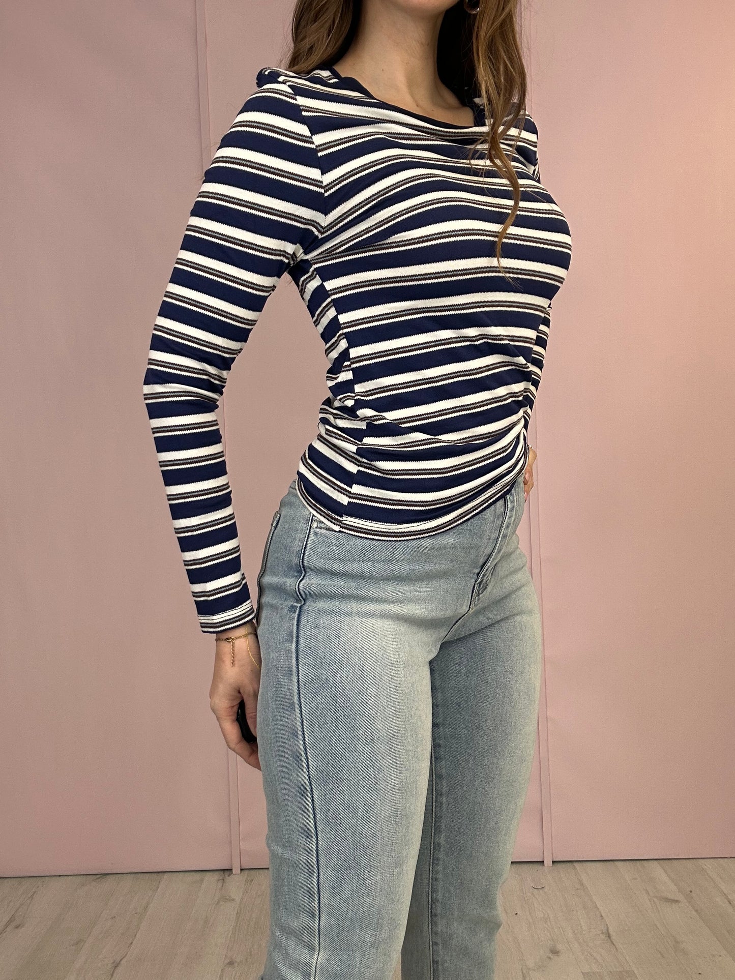 Maglia Riviera Blu e Cacao