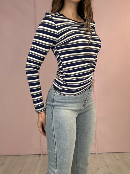 Maglia Riviera Blu e Cacao