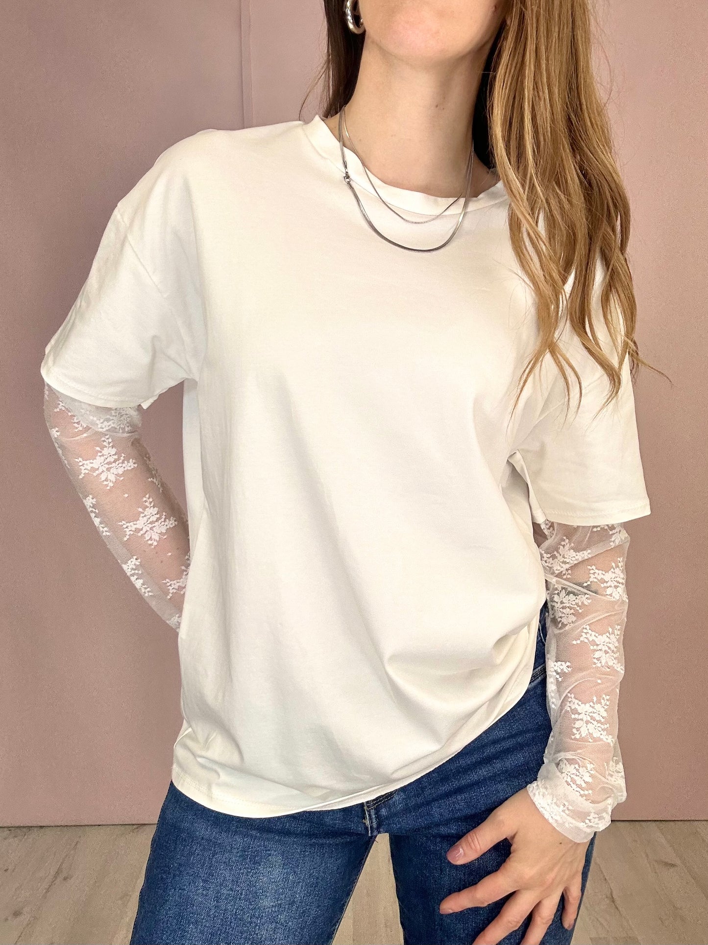 Maglia Khailye - Bianca