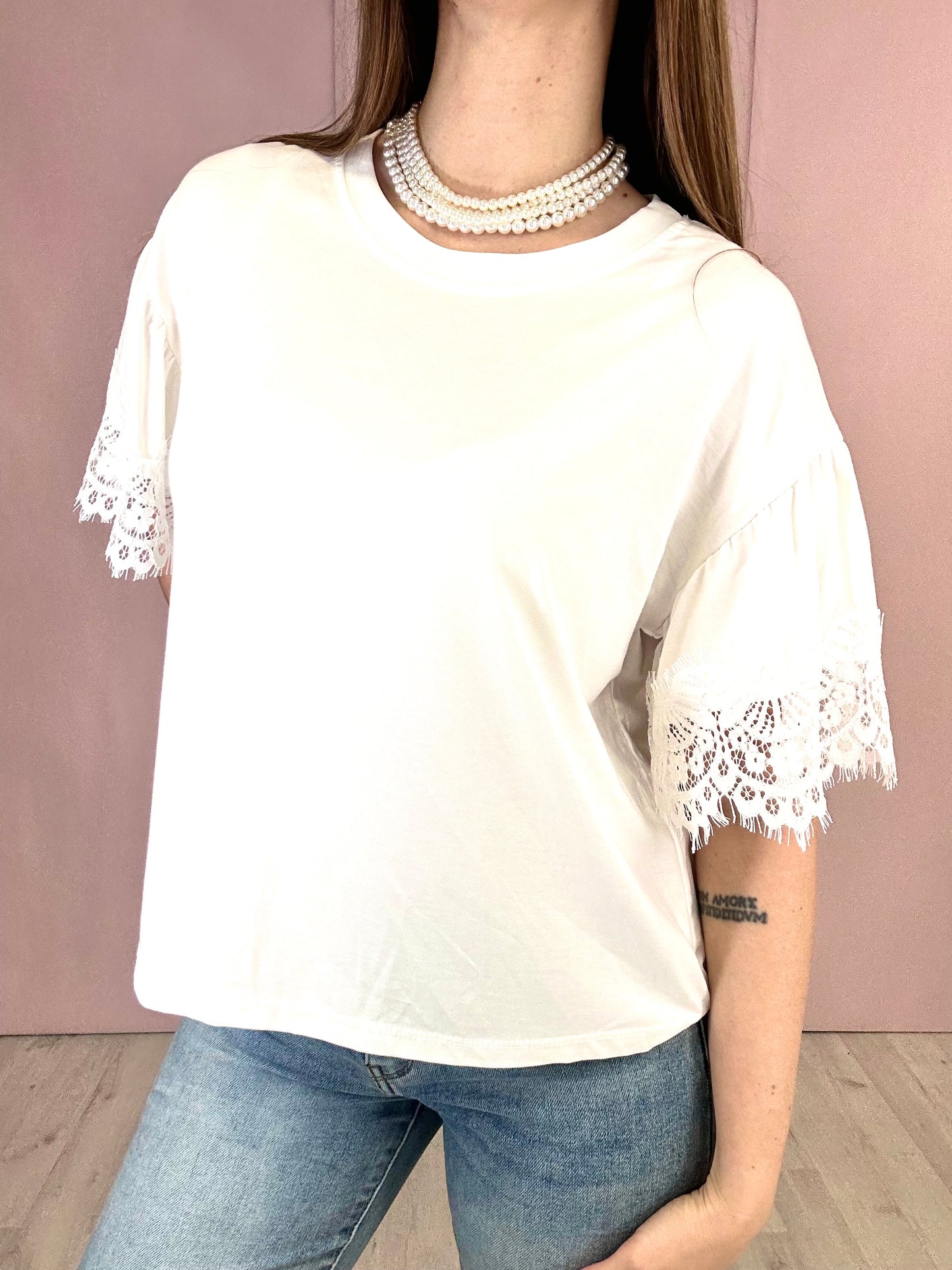 T-Shirt Touch - Bianca