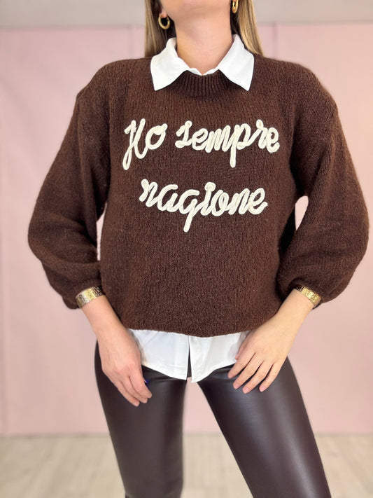Pull “Ho sempre ragione” Cacao