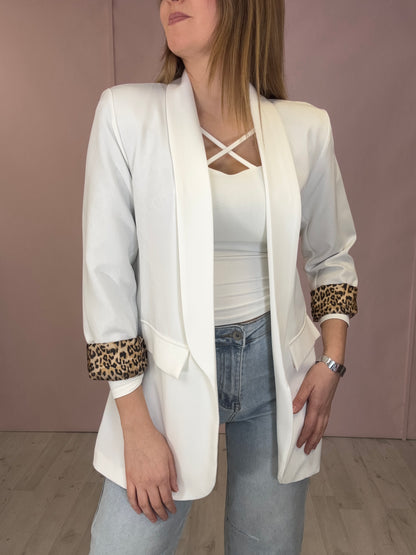 Blazer Leo - Bianco