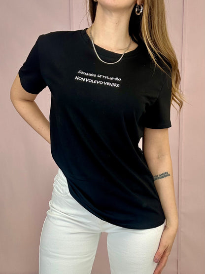T-Shirt “Non volevo venire”