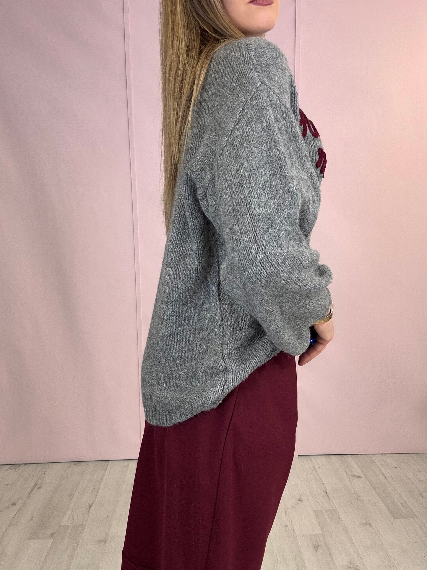 Pull “Ho sempre ragione” Grigio