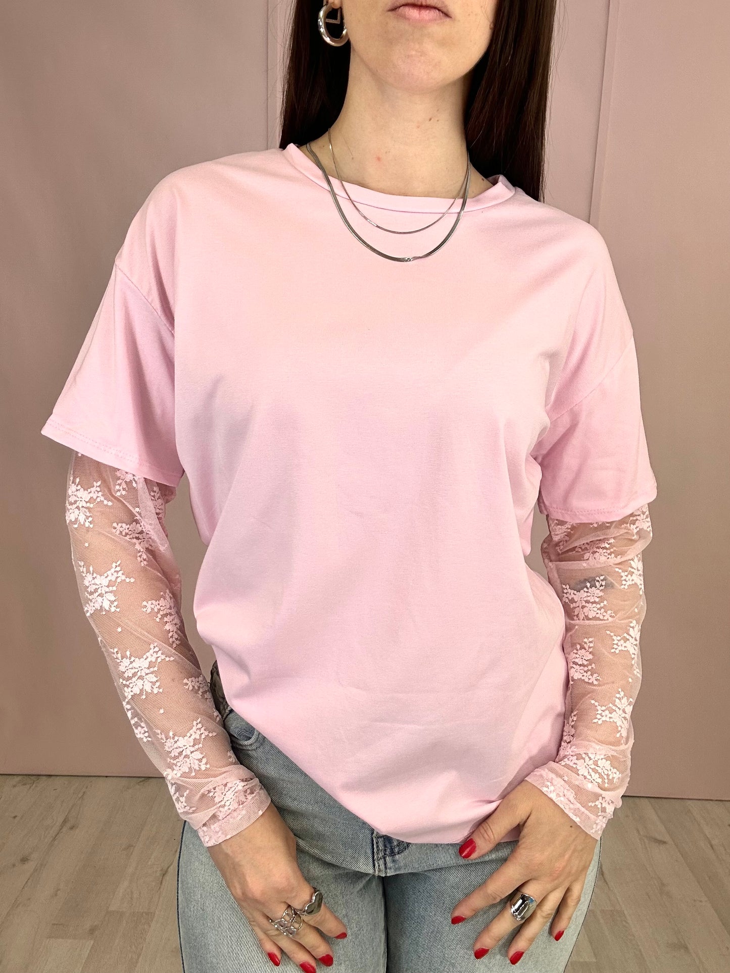 Maglia Khailye - Rosa