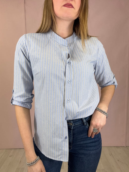 Camicia Strass Line
