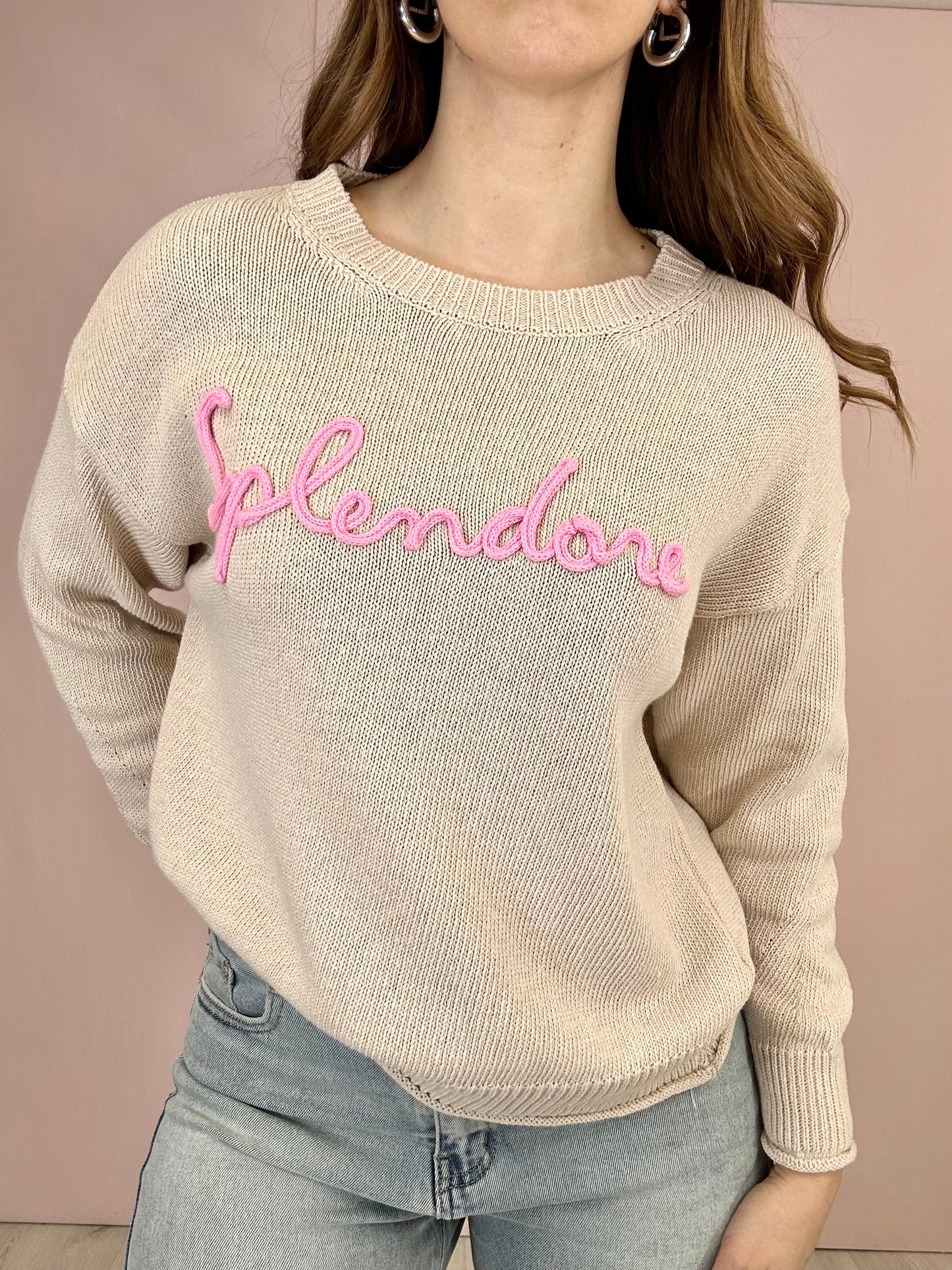 Maglioncino “Candy” Splendore - Beige