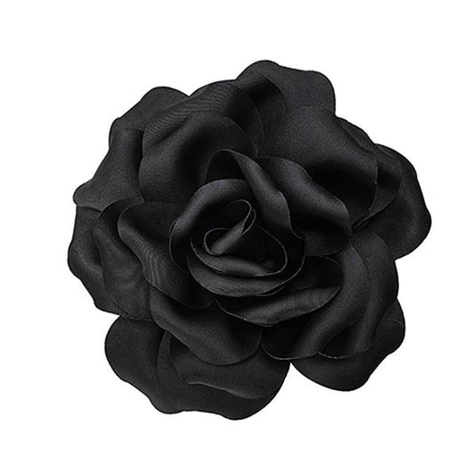Spilla Flower Nera