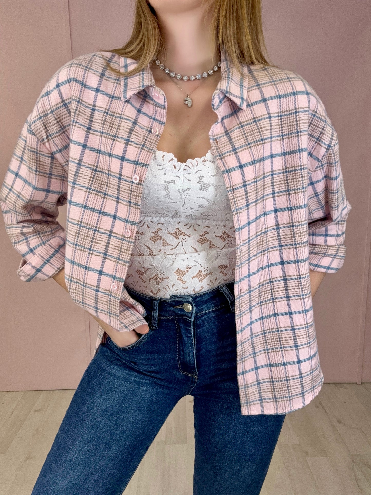 Camicia Monique Rosa
